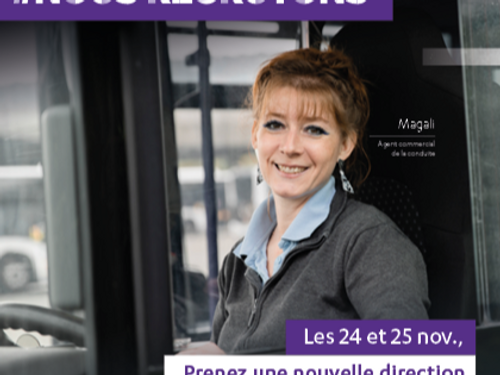 A Rouen, le réseau ASTUCE recrute 100 conductrices et conducteurs...